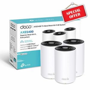TP-Link Deco XE75 AXE5400 Whole Home Mesh Wi-Fi 6E System