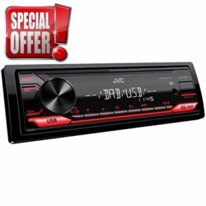 JVC KD-X182DB USB Car Radio with DAB+ (USB