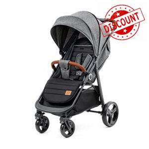 Kinderkraft Grande Plus Stroller Pushchair for Toddlers from Birth to 22 kg