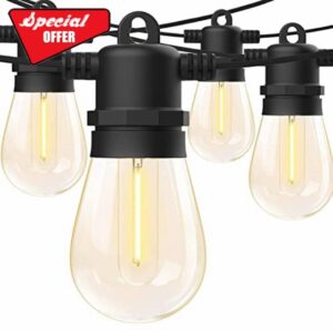 Yuucio Outdoor String Lights 100FT