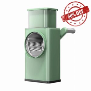 FEER Vegetable Slicer Manual Kitchen Accessories Grater Vegetable Chopper 4 in 1 Round Cutter Potato Spiralizer Home Gadget Tool Item