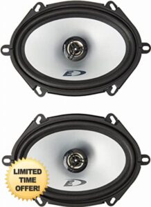 Alpine Electronics SXE-5725S 2 Way 5 x 7 Speakers (200 Watts)