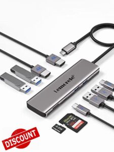Lemorele USB C to Dual HDMI Adapter
