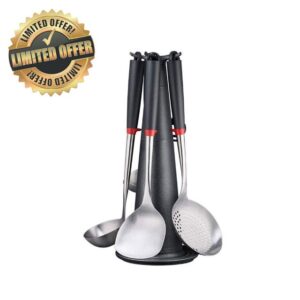 N/A Kitchen Utensils Stainless Steel Kitchen Gadget Cooking Tool Spatula Shovel Soup Spoon Kitchenware Set Cookware Cook Tools