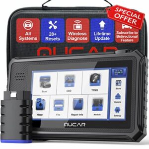 MUCAR VO6 Car Diagnostic Tool with 28 Free Maintenance Reset