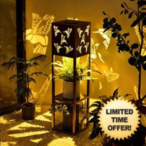 MDEDL Large Solar Garden Lights Outdoor