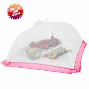 XYZMDJ Umbrella Cover Food Fly Mosquito Meal Lace Dining Table Cover Family Use Cover Food Kitchen Gadgets Cooking Tools