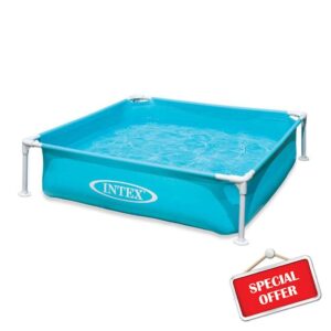 Intex - mini frame pool - Blue 122 x 122 cm