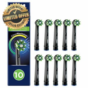 Oral-B Cross Action Electric Toothbrush Head with CleanMaximiser Technology