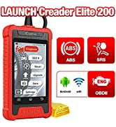 LAUNCH 2022 Creader Elite 202 OBD2 Scanner, SRS ABS Code Reader, Oil/IMMO/TPMS/SAS/Throttle Reset...