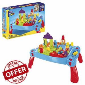 MEGA BLOKS Build ‘n Learn Table activity building set