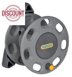 HOZELOCK 2420 30 Meters Compact Wall Mounted Hose Reel with HOZELOCK Hose Guide