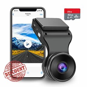 Dash Cam WiFi FHD 1080P Car Dashcam Recorder