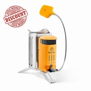 BioLite Campstove Wood Burning Electricity Generating & USB Charging Camp Stove (CampStove 2+)
