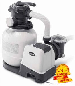 Intex 230V Sand Filter Pump and Saltwater System Cg-26680