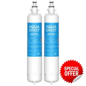 2X AQUACREST 847200 Fridge Water Filter