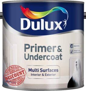 Dulux Primer & Undercoat Paint - 2.5L