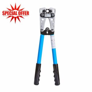 Toprema Wire Terminal Crimping Tool Cable Lug Crimper Electrician Connector Hand Plier 6-50mm² (10