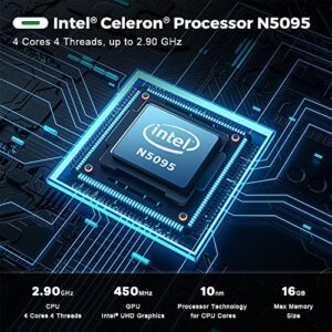 Support W10 Micro PC/Dual HDMI 4K@60Hz Screen/WiFi 5/Win 11