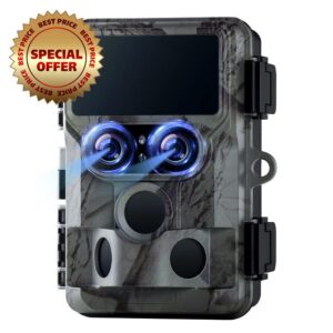 2023 Version Native 4K 60MP 30FPS Wildlife Camera WiFi