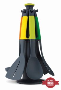 Joseph Joseph Elevate - Kitchen tools & gadgets Carousel 6-Piece Utensil Set with rotating stand