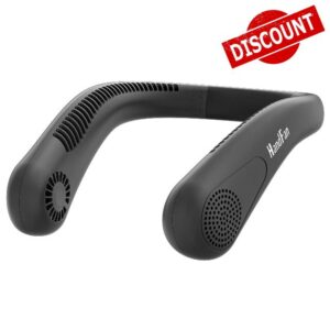 HandFan 5000mAh Neck Fan Bladeless Portable Rechargeable Lazy Wearable Fan