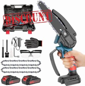 Mini Chainsaw Electric 6 Inch