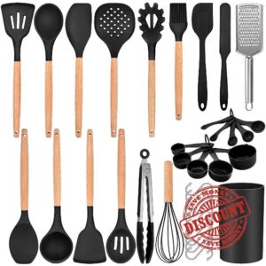 Homikit 36Pcs Silicone Kitchen Utensil Set