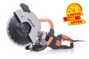 Evolution Power Tools Evolution R300DCT 300 mm Concrete Saw - 2400 W Motor
