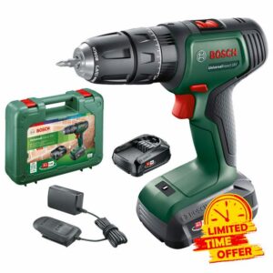 Bosch Home and Garden Cordless Combi Drill UniversalImpact 18 (2 batteries