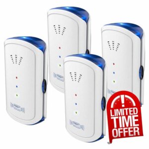 Ultrasonic Pest Repellent - Electronic Pest Repeller Control Plug In for Insect Mice