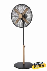 Russell Hobbs RHMPF1601WDB 16 Inch Scandi Electric Pedestal Fan