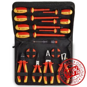 VonHaus Electrician Screwdriver and Pliers Tool Set - Insulated Screwdriver Set for Safe Electrical Work - VDE Screwdrivers