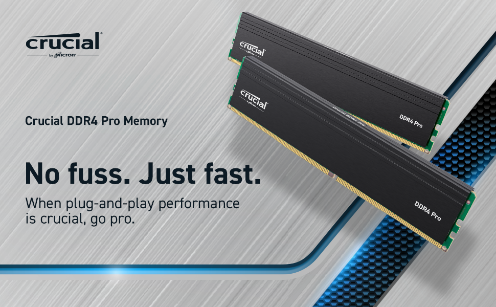 Crucial DDR4 Pro DIMMs