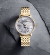 Armani Exchange Moonphase Multifunction Watch for Women with at Least 50 Percent Recycled Stainle...