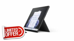 Microsoft Surface Pro 9 - 13 Inch 2-in-1 Tablet PC - Black - Intel Core i7