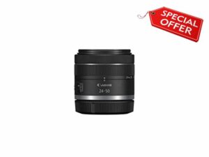 Canon RF 24-50MM F4.5-6.3 IS STM|4.5-stop Optical Image Stabilizer|STM Auto Focus|Great for Portrait