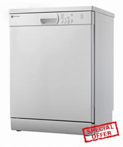 White Knight Full-size Dishwasher - White 60cm FSDW6052W            [Energy Class E]