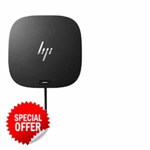 HP USB-C Dock G5 - Docking station - USB-C - GigE - 100 Watt - United Kingdom - for ENVY 13