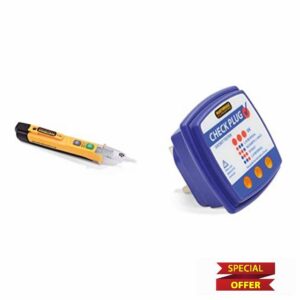 Martindale NC4 Dual Sensitivity Non-contact Voltage Tester - Voltage Pen Detector