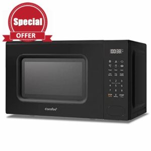 COMFEE' 700w 20 Litre Digital Microwave Oven with 6 Cooking Presets