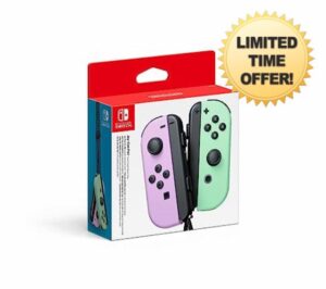 Joy-Con Pair Pastel Purple/Pastel Green (Nintendo Switch)