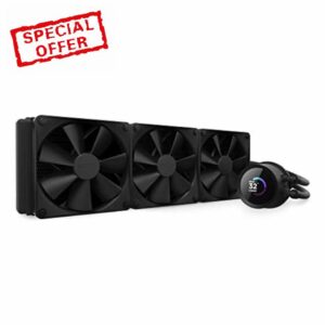 NZXT Kraken 360-360mm AIO CPU Liquid Cooler - Customizable 1.54"" Square LCD Display for Images