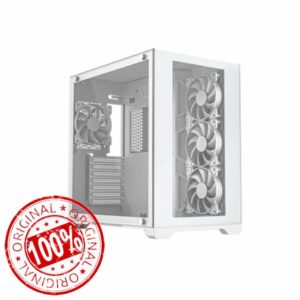 iONZ KZ-Z - PC Gaming Case Full ATX Mid Tower - Dual Chamber Dynamic Advanced Series