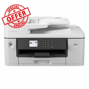 BROTHER MFC-J6540DW Wireless Colour Inkjet Printer |A4 4-in 1 (Print/Copy/Scan/Fax) | Wi-Fi/USB/NFC | A3 Print/Copy/Scan