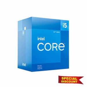 Intel Core i5-12400F 12th generation desktop processor (base frequency: 2.5 GHz