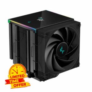DeepCool AK620 DIGITAL CPU Air Cooler 260w TDP ALL-Black 6 Copper Heat Pipes Dual-Tower CPU Cooler