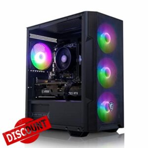 ADMI Gaming PC: Intel Core i5-13400F CPU | NVIDIA GeForce RTX 4070 | 32GB 3200MHz LPX | 600mbps WiFi | 1TB NVME SSD | MSI 100R | Windows 11