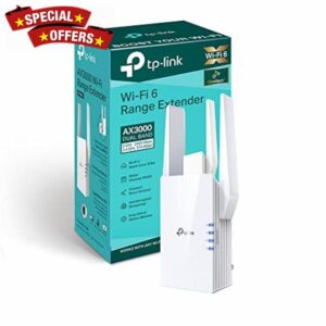 TP-Link AX3000 Dual Band Mesh Wi-Fi 6 Range Extender