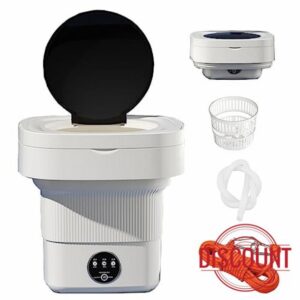 Blue Light Portable Washing Machine